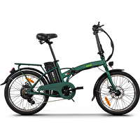 Soultech BIKE-001 Elektrikli Katlanır Yeşil Bisiklet