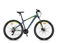 Kron XC100 29 Jant 18" 21 Vites Hidrolik Disk Fren Mat Gri Neon Sarı Dağ Bisikleti