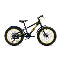 Corelli Fatboy Fat Bike MD Fren 20 Jant Siyah Sarı Çocuk Bisikleti
