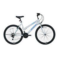 Bisan Sentiero-22 24" 21 Vites Beyaz-Mavi Dağ Bisikleti