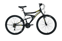 Bisan MTS 4300 24" 21 Vites Siyah-Sarı Dağ Bisikleti