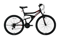 Bisan MTS 4300 2" 21 Vites Kırmızı-Siyah Dağ Bisikleti
