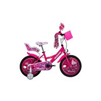 Bisan 2100 Rose 16" Vitessiz Pembe Kız Çocuk Bisikleti