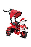 Babyhope Yupi Triycle 03012510 Üç Tekerlekli Kırmızı Siyah Çocuk Bisikleti