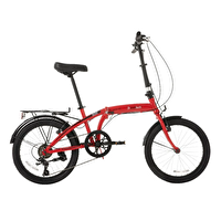 Soultech BIKE14K 20" Couple Kırmızı Katlanabilir Bisiklet