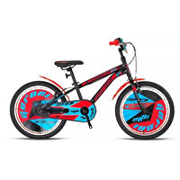 Kron X-Force 16 Jant MTB 10" Vitessiz Siyah Kırmızı Mavi Çocuk Bisikleti