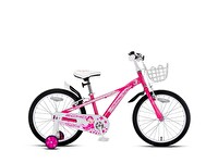 Kron Hydra 20 Jant Vitessiz V.B. Çingene Pembesi Beyaz Çocuk Bisikleti