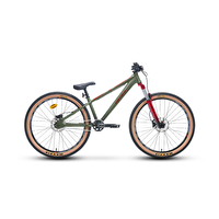 Carraro Bandit 26 Jant 310H 1-V HD Mat Yeşil-Kırmızı-Siyah Dağ Bisikleti
