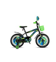 Kron X-Force 16 Jant MTB 10′ Vitessiz V.B. Siyah-Mavi - Neon Yeşil