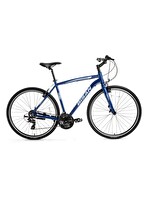Bisan Guida 20.5 -  52 CM 28 Jant Lacivert Gri 21 Vites Şehir Bisikleti BLC