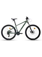 Carraro CRX921 29 Jant 40 CM Kadro 21 Vites Hidrolik Disk Fren Ada Çayı-Koyu Yeşil Dağ Bisikleti