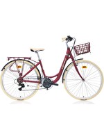 Carraro Juliet 28 Jant 43 CM Kadro 21 Vites V-Fren Mat Kiremit-Krom-Krem Dağ Bisikleti