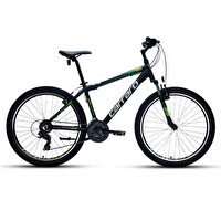 Carraro Speed 260 26 Jant 36 CM Kadro 21 Vites V Fren Mat Siyah-Yeşil-Koyu Yeşil Dağ Bisikleti
