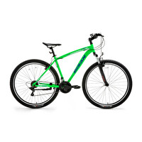 Bisan Leon V - 29 Jant 19" 48 CM L - Xl Kadro 21 Vites Dağ Bisikleti - Neon Yeşil Lacivert