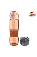 Zweikell Rosso Switch Rose BPA İçermez 650 ML Tritan Kırılmaz Suluk - Su Matarası - Yedek Kapak Hediyeli