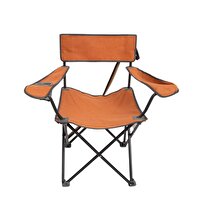 AndOutdoor Sun Pleasure Katlanır Kırmızı Kamp Sandalyesi