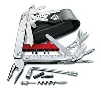 Victorinox Swisstool X Plus 3.0338.L Deri Kılıflı Penseli Çakı