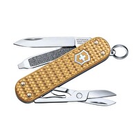 Victorinox VT 0.6221.408G Classıc SD Alox 58 MM Gold Çakı