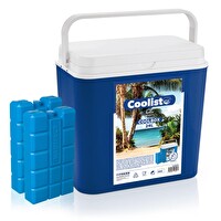 Coolist CLB24SET 24 L Mavi Buzluk - 2 Adet 400 GR Buz Kaseti