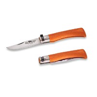 OldBear 17 CM 6 3/4" S Lamine Turuncu Ahşap Çakı