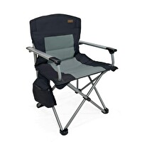 Madfox Journey Katlanır Siyah Gri Kamp Sandalyesi
