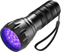 Valkyrie 21 LED 1. Kalite 395nm Güneş Işığı Ultraviyole UV El Feneri - Blacklight - Çok Amaçlı