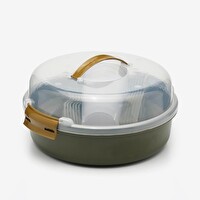 Campout 6 Kişilik Piknik Seti Haki