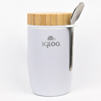 Igloo Bamboo 500 ML Beyaz  Yemek Termosu