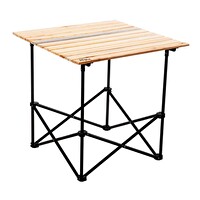 Argeus 54026 Akordion Katlanabilir XL Ahşap Kamp ve Piknik Masası - Taşıma Çantalı