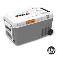 Worx WX876.9 12/24/220 Volt 22 Litre Kompresörlü Outdoor Oto Buzdolabı - Akü Dahil Değildir