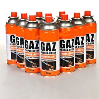 Evimdeyokyok Kamp Ocak Gazı Valfli Kartuş 227 GR - 12 Adet