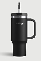 Stevig ST-236 2 Moods Tuck-in Tumbler Black 900 ML Sızdırmaz Çelik Termos