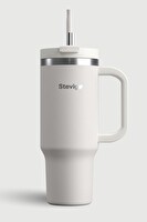 Stevig ST-242 2 Moods Tuck-in Tumbler 900 ML White Sand Sızdırmaz Çelik Termos