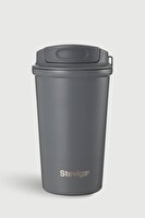Stevig ST-251 4 Work Flip Open Coffee 400 ML Gri Mug Çelik Termos