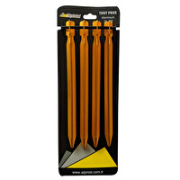 Alpinist Alüminyum 6061 Çadır Kazığı 18 CM Turuncu 4'lü
