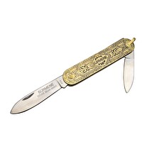 Savex Metal Saplı Sürmene 013 Geleneksel Hediyelik Çakı 14 CM