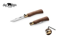 Antonini Old Bear Classical American Walnut 19CM (M) Tırtıklı Çakı