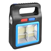 Evimdeyokyok P-605-6 Çakarlı Güçlü Fener ve Işıldak