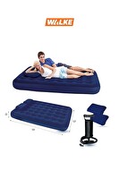 Walke 2200 Double Çift Kişilik Şişme Yatak Seti (2 Yastık - Pompa Dahil) 191x137x22 CM