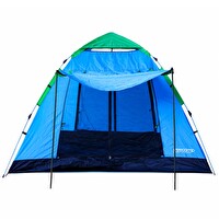 Freecamp Inventor 4 Kişilik Mavi-Yeşil Otomatik Çadır
