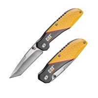 Cat DA980047 Kemer Askı Kancalı Katlanabilir 18 CM Paslanmaz Çelik Kamp Çakısı
