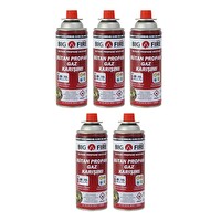Big Fire Power 227 GR Valfli Gaz Kartuşu 5'li Set
