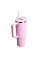 Stanley Quencher H2.O Flowstate Tumbler Pipetli Termos 0.89 L Pembe