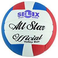 Selex Allstar 5 No Kırmızı Mavi Beyaz Voleybol Topu