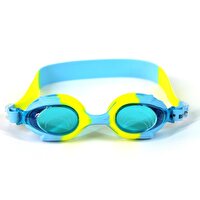 Bermuda Silikon Sarı-Mavi Çocuk Yüzücü Gözlüğü