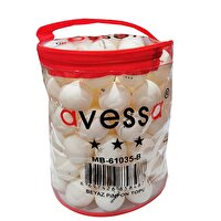 Avessa ABS Beyaz Masa Tenisi Gazlı Pinpon Topu