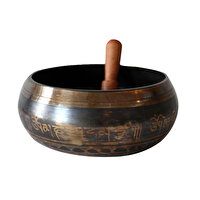 Yogatime Singing Bowl 17.5 CM Bakır Metal Tibet Çanağı
