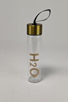 DigitHome C1-1-18 H2o Metal Kapaklı 0.45 L Altın Cam Matara