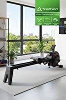 Triathlon T-231 8 Kademeli Direnç Paslanmaz Çelik 68 CM Ray Manyetik Kondisyon Küreği