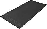 Corner Spor  100 CM x 190 CM x 1 CM Koşu Bandı Minderi Ve Mat Siyah